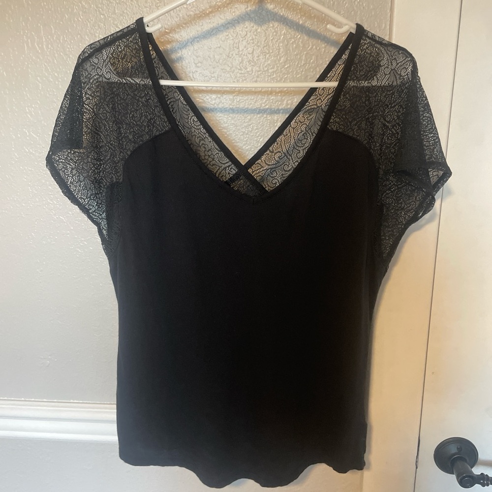 Black Lace Women’s Top